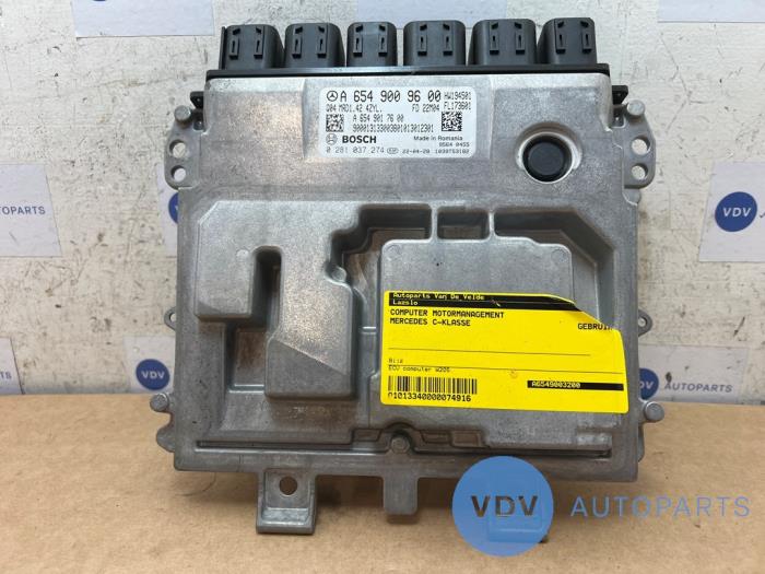 Engine management computer Mercedes C-Klasse