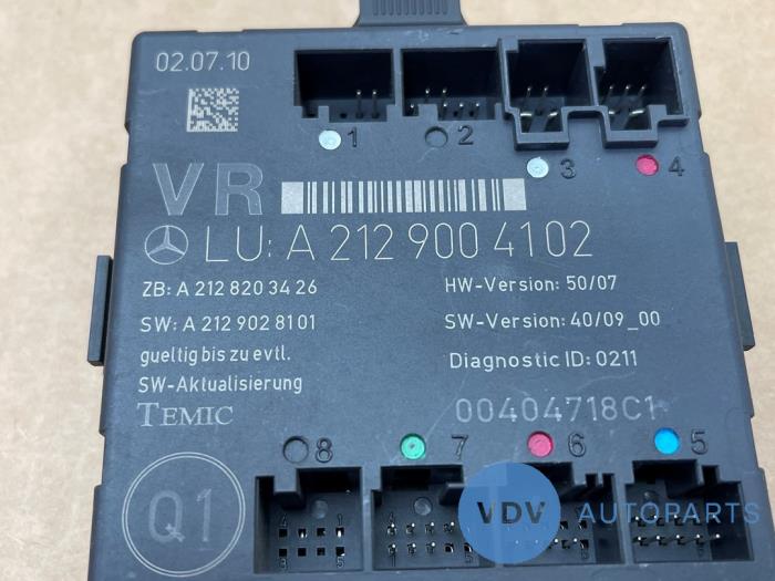 Module verrouillage central des portes Mercedes E-Klasse
