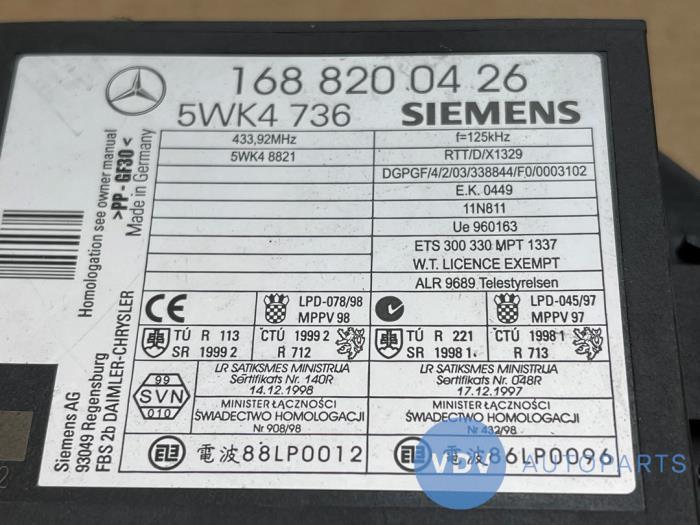 Steering lock Mercedes A-Klasse