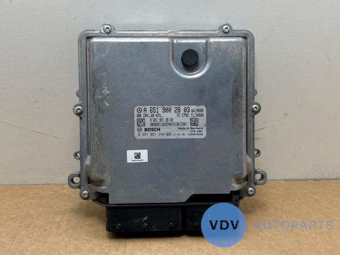 Ignition lock + computer Mercedes B-Klasse