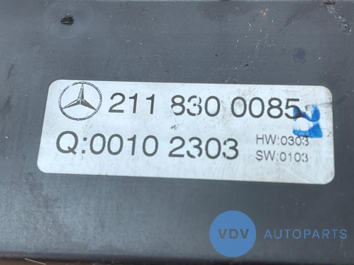 Panneau de commandes chauffage Mercedes E-Klasse