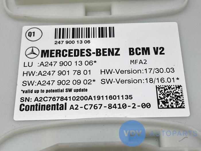 Module confort Mercedes B-Klasse