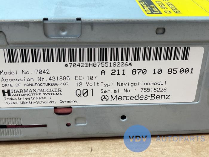 CD Speler Mercedes E-Klasse