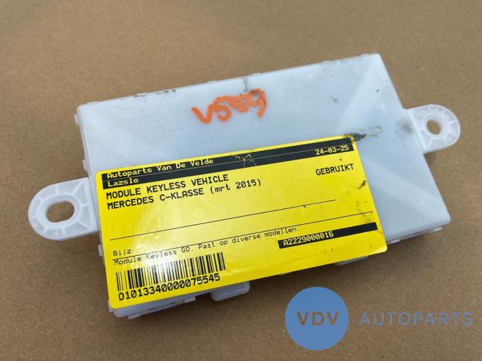 Module keyless vehicle Mercedes C-Klasse