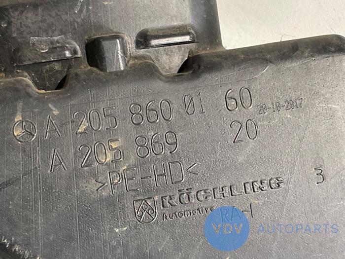 Front windscreen washer reservoir Mercedes EQC