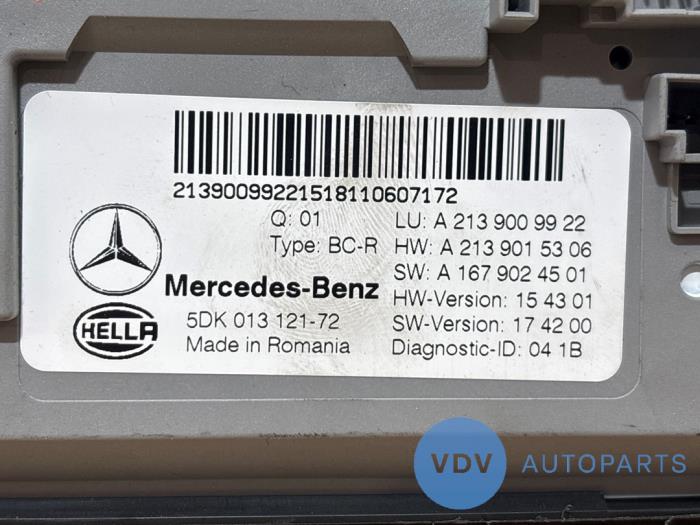 Módulo de confort Mercedes E-Klasse