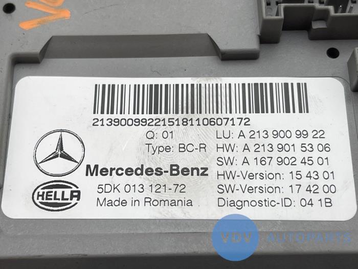 Módulo de confort Mercedes E-Klasse
