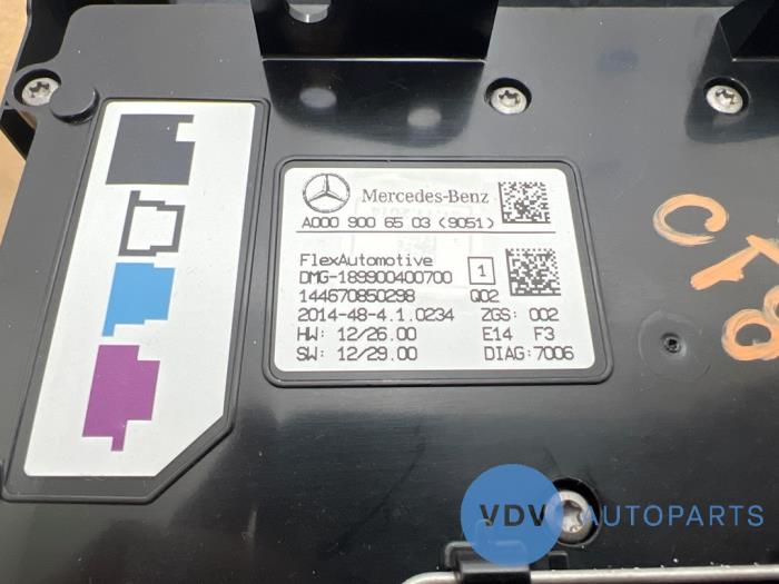 Oswietlenie wewnetrzne przód Mercedes A-Klasse