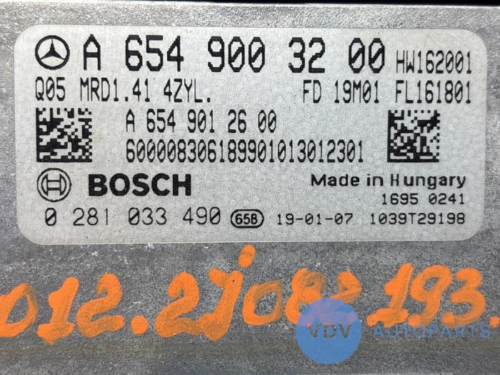 Engine management computer Mercedes E-Klasse