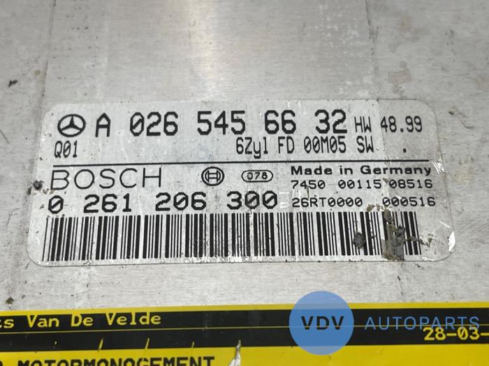 Engine management computer Mercedes S-Klasse