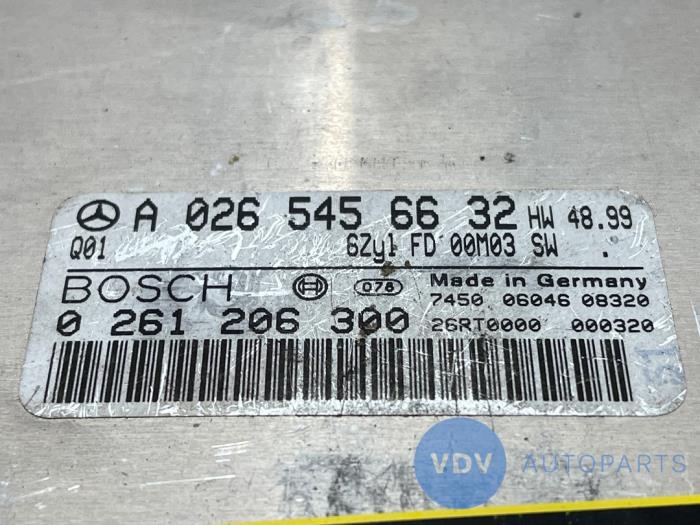 Engine management computer Mercedes S-Klasse