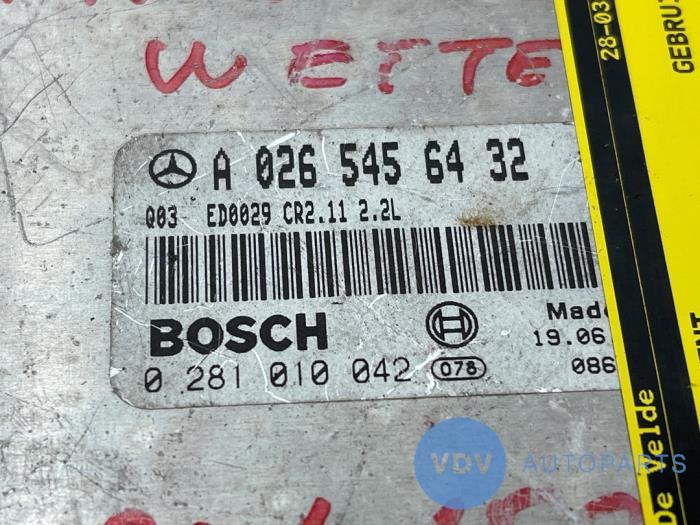 Ordinateur gestion moteur Mercedes E-Klasse