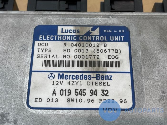 Komputer sterowania silnika Mercedes C-Klasse