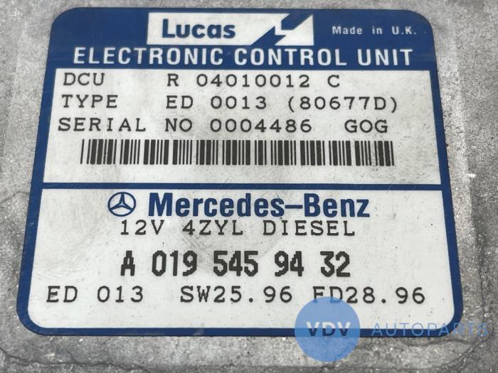 Komputer sterowania silnika Mercedes C-Klasse