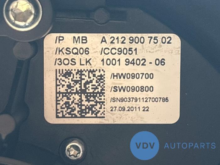 Commutateur combi colonne de direction Mercedes E-Klasse