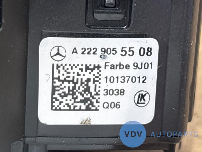 Light switch Mercedes E-Klasse