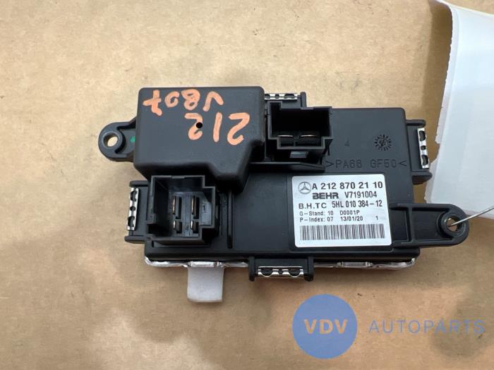 Résistance chauffage Mercedes E-Klasse