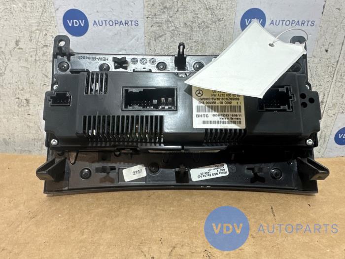 Panneau de commandes chauffage Mercedes E-Klasse