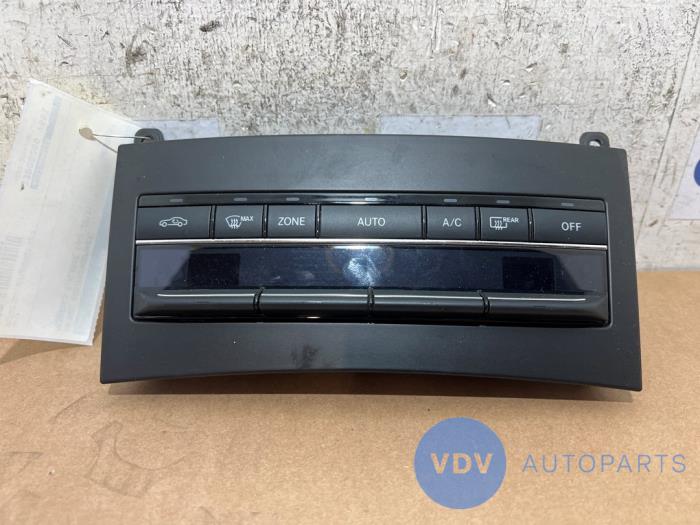 Panneau de commandes chauffage Mercedes E-Klasse