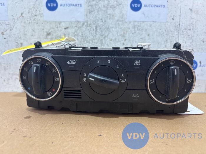 Heater control panel