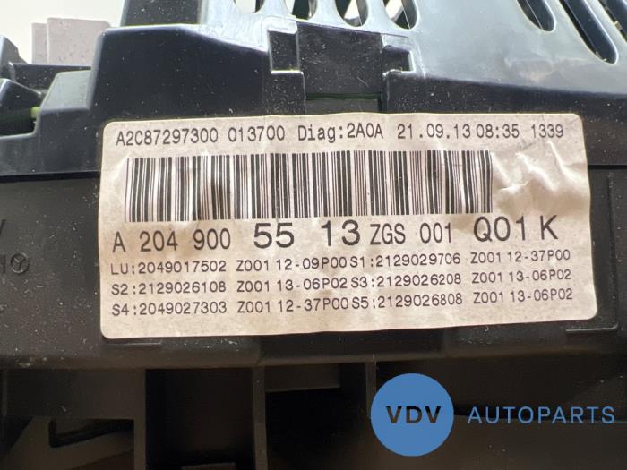 Licznik kilometrów KM Mercedes C-Klasse