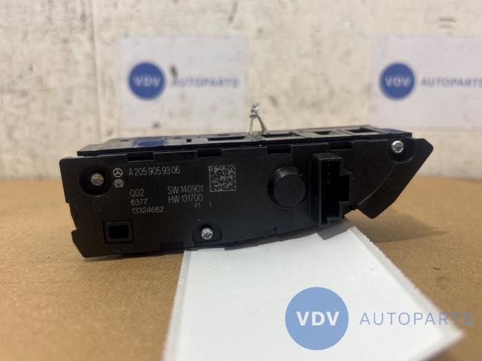 Commande ordinateur de bord Mercedes C-Klasse