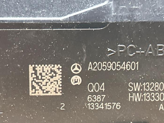 Commande ordinateur de bord Mercedes C-Klasse