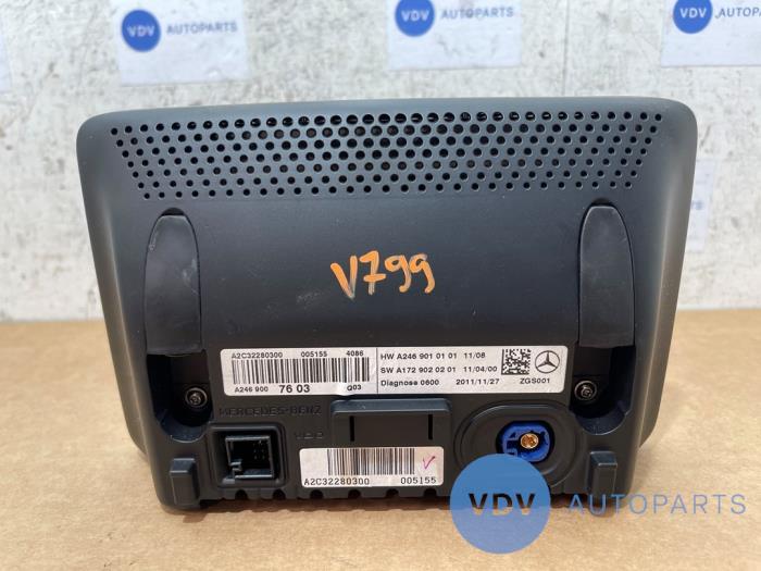 Navigation Display Mercedes B-Klasse