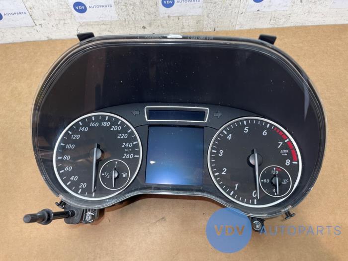 Odometer KM Mercedes B-Klasse