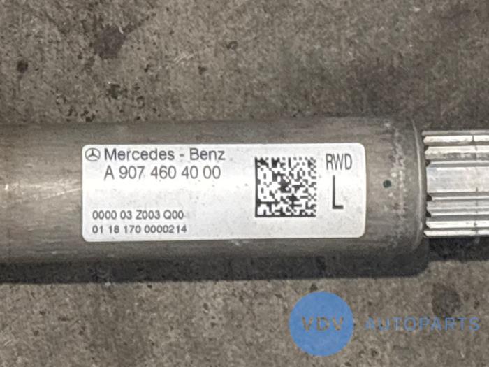 Boîtier colonne de direction complet Mercedes Sprinter