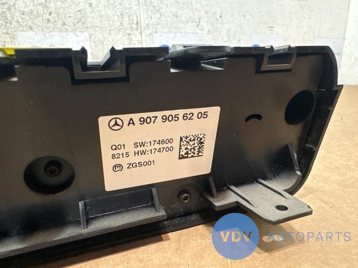 Commutateur éclairage d'urgence Mercedes Sprinter