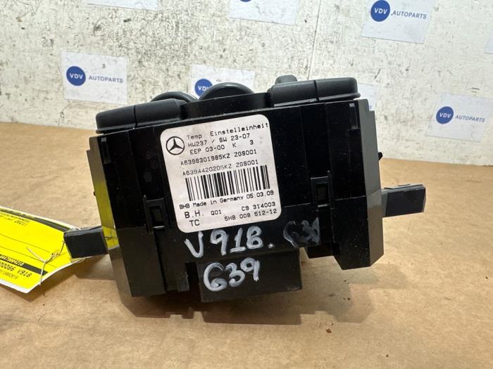 Panneau de commandes chauffage Mercedes Vito
