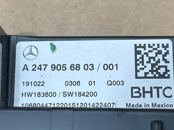 Heizung Bedienpaneel Mercedes GLB-Klasse