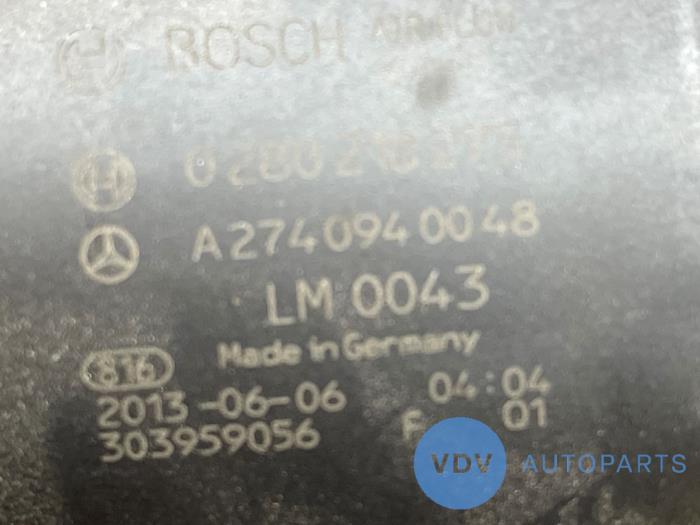 Luftmassenmesser Mercedes E-Klasse