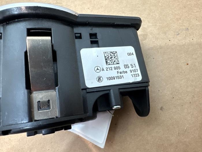 Interruptor de luz Mercedes E-Klasse
