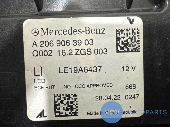 Scheinwerfer links Mercedes C-Klasse