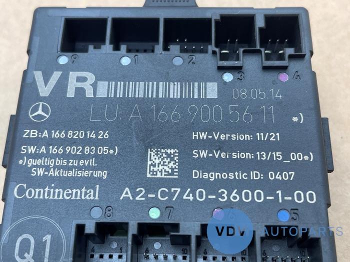 Module verrouillage central des portes Mercedes A-Klasse