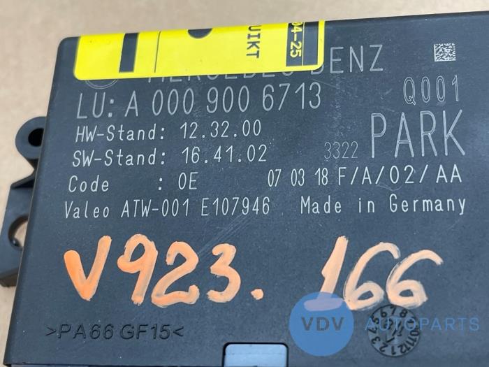 Parking assist computer Mercedes A-Klasse