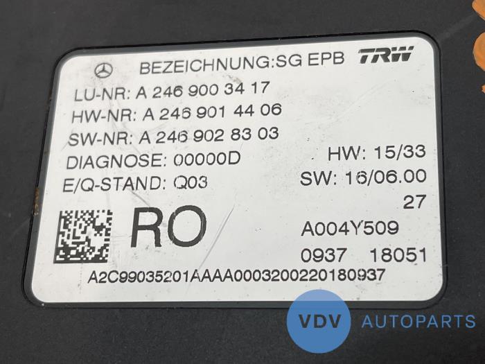 Parking assist computer Mercedes B-Klasse