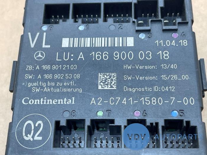 Zentralverriegelung Modul Mercedes ML-Klasse