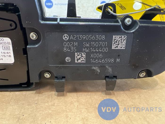 Commande ordinateur de bord Mercedes E-Klasse