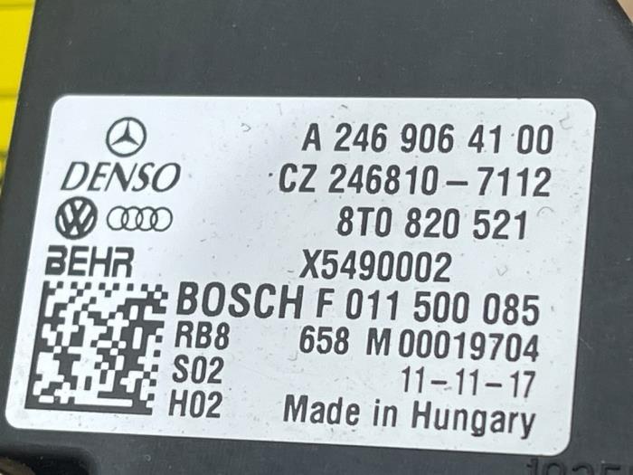 Heater resistor Mercedes CLA
