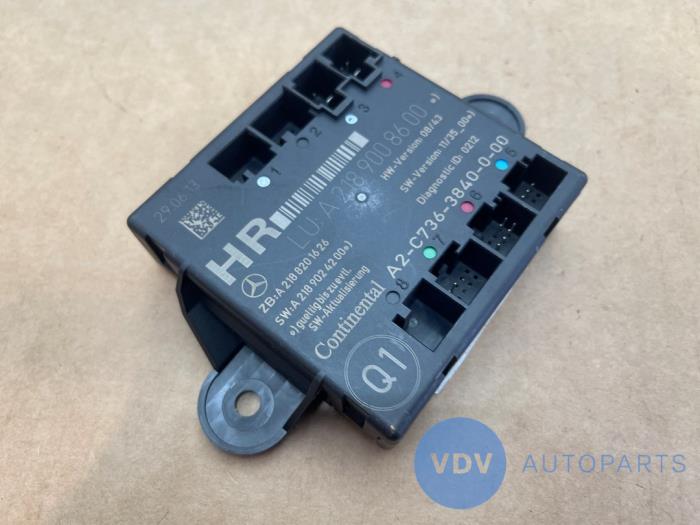 Central door locking module Mercedes CLS-Klasse