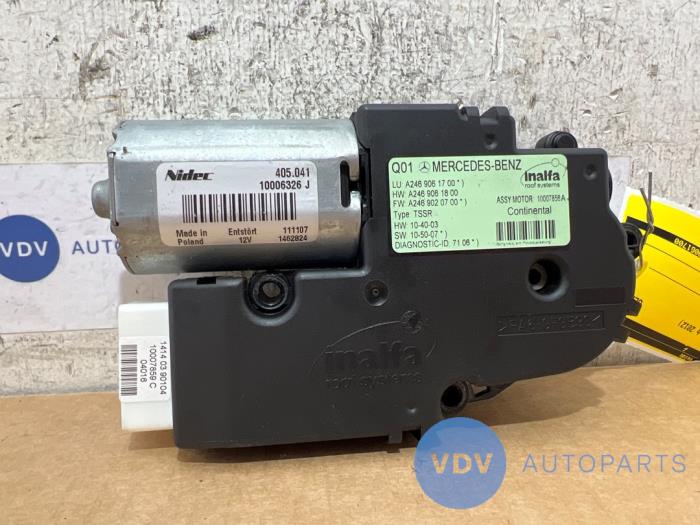 Moteur toit ouvrant Mercedes B-Klasse