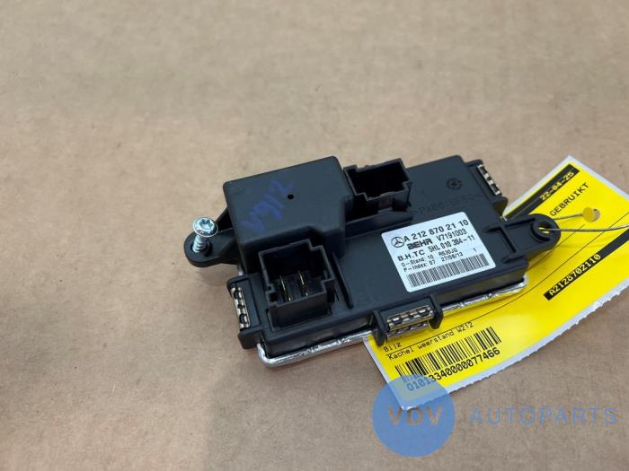Heater resistor Mercedes E-Klasse