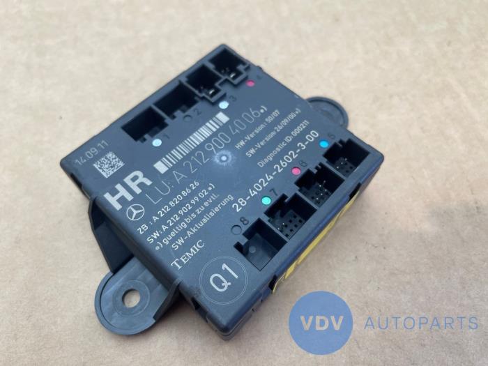 Module verrouillage central des portes Mercedes E-Klasse