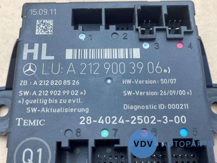 Module verrouillage central des portes Mercedes E-Klasse