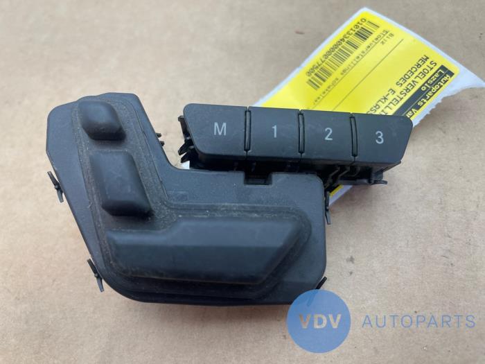 Commutateur réglage siège Mercedes E-Klasse