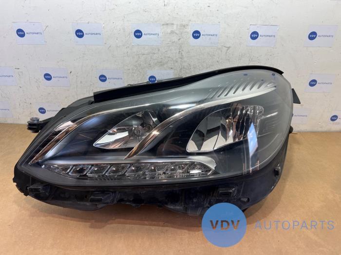 Headlight, left Mercedes E-Klasse