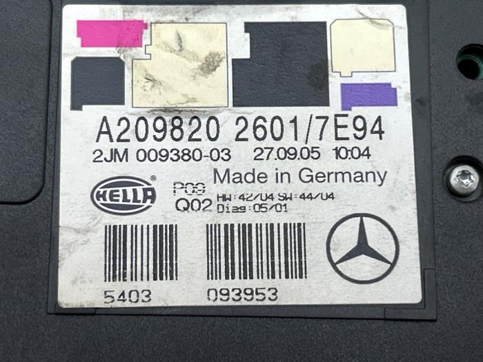 Innenbeleuchtung vorne Mercedes CLK